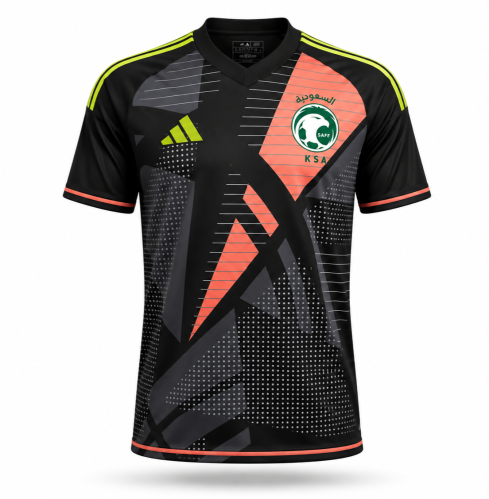 تيشيرت حارس مرمى المنتخب السعودي الجديد 2025 أسود