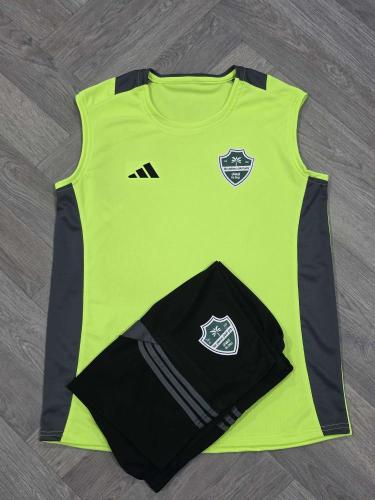 طقم تمارين الأهلي 2026 باللون الفسفوري والأسود