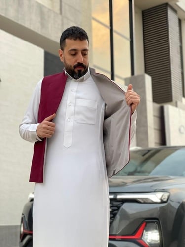 سديري رجالي جوخ دبل فيس بوجهين مختلفين-ازياء الشتا...