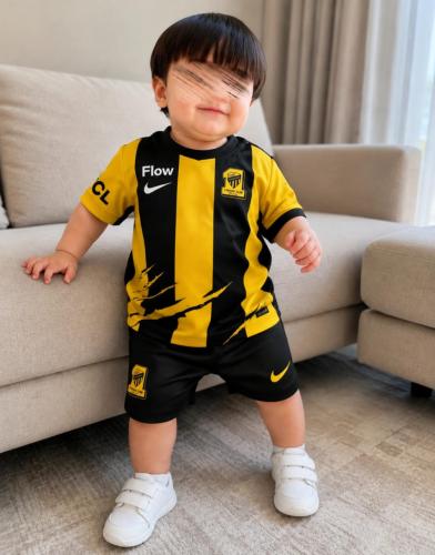 طقم أطفال الاتحاد السعودي الأساسي الجديد 2027