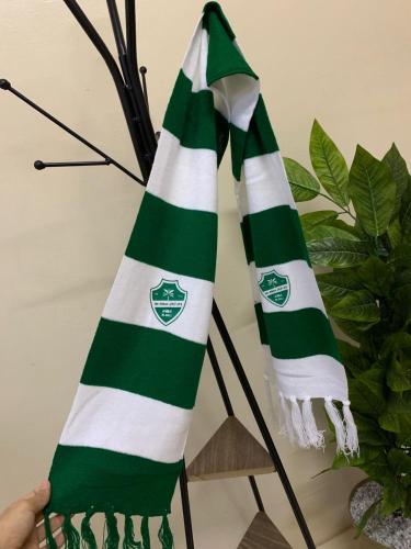 شال الأهلي السعودي بشعار النادي الجديد بتفاصيل راق...