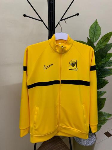 جاكيت تمارين الاتحاد 2025 باللون الأصفر – دفء وأنا...