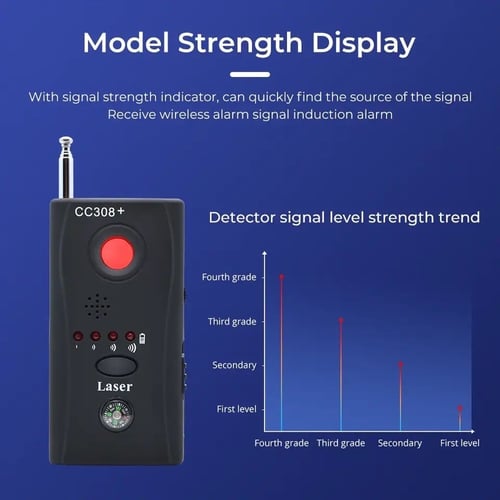 كاشف كاميرات وأجهزة التجسس