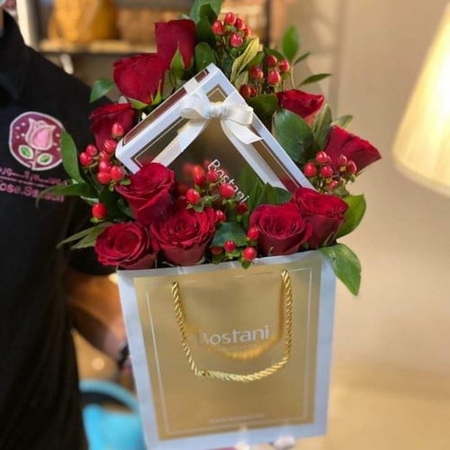 بستاني مع الجوري الاحمر (نص كيلو)