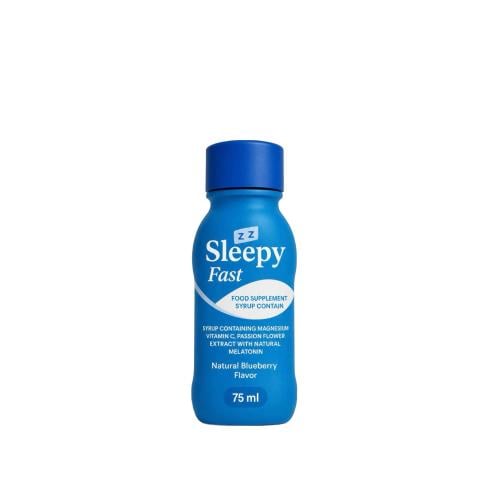 سليبي فاست – شراب للنوم بنكهة التوت الازرق 75ml