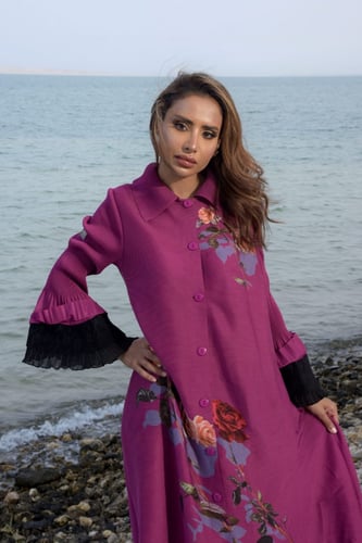 فستان فري سايز كريب