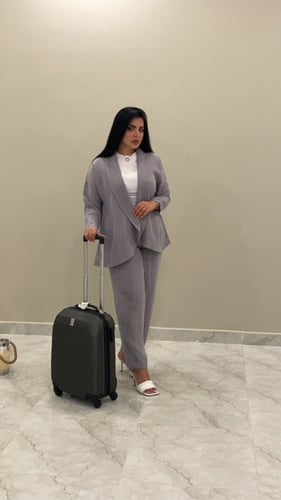 بدله سفر قطعتين لينن