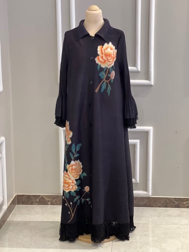 فستان فري سايز كريب