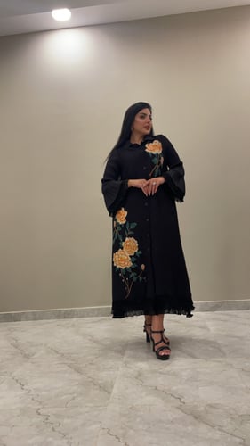 فستان فري سايز كريب