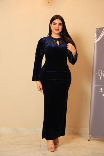 فستان سهره مخمل