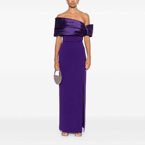 فستان سهره كريب وحرير