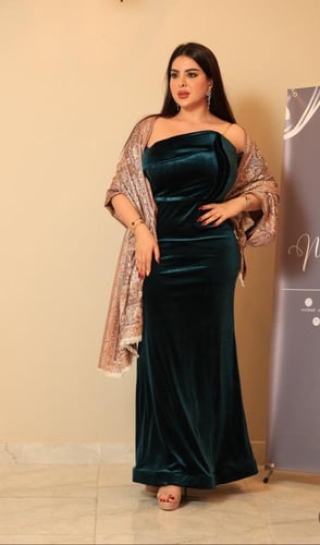 فستان سهره مخمل