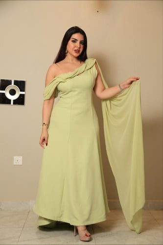 فستان سهره كريب وشيفون