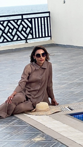 بدلة سفر فري سايز كريب