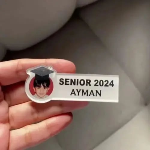 بروش تخرج اكريلك مع الصوره 2026