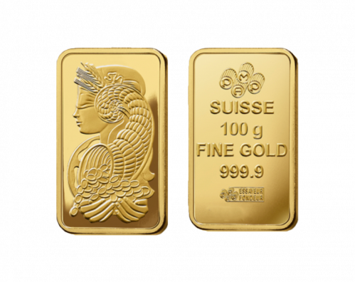 سبيكة 100 جرام عيار 24