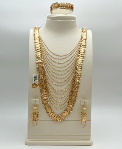 طقم ملكي الذهب