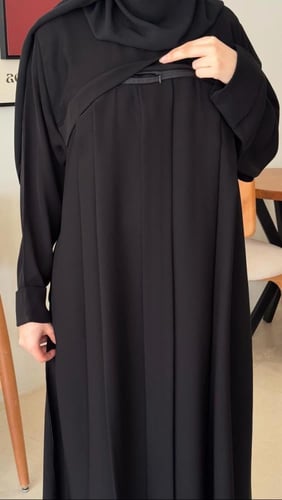 عباية التراويح والعمره مع طرحه مجاناً