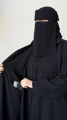 عباية فاطمه مع طرحه مجانا