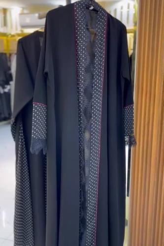 عباية شيخة ملكي اسود