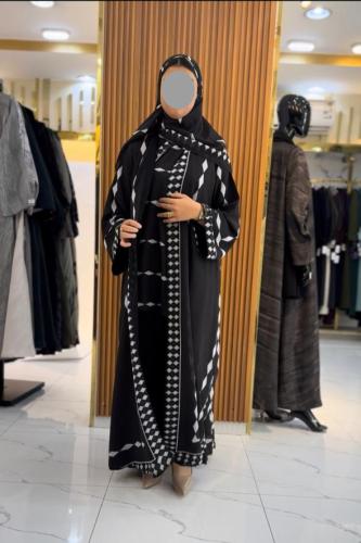 عباية سهام شيفون