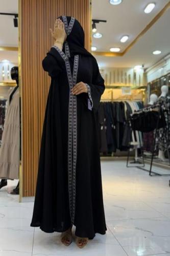 عباية سندس قماش انترنت ابيض