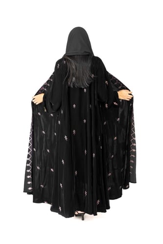 عباية تيجان | اسود