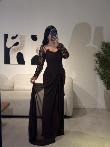 فستان ناعم شيفون