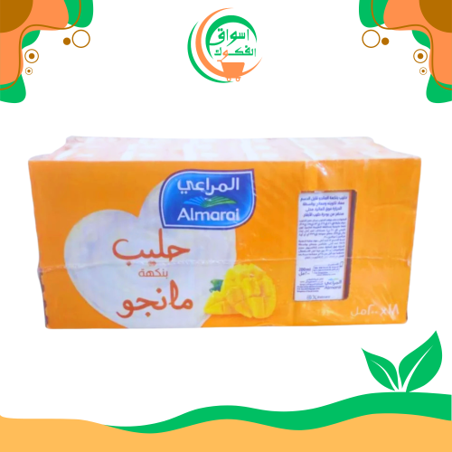 حليب المراعي طويل الأجل ألفونسو مانجو 200 مل*18 al...