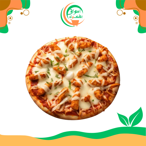 بيتزا دجاج وسط