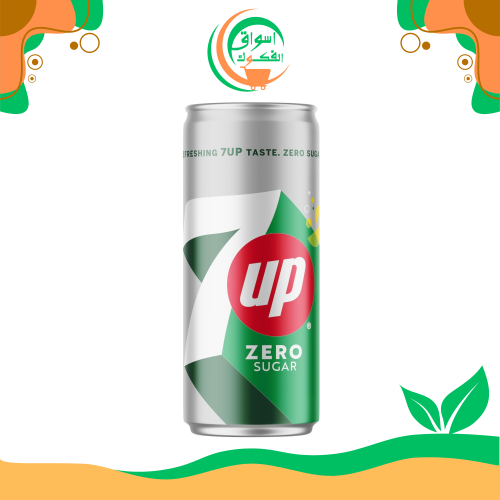 سفن أب زيرو سكر 250 مل 7up zero