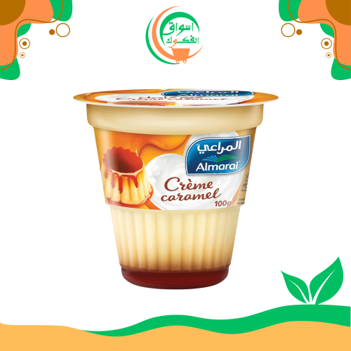 كريم كراميل المراعي 100 غرام almarai cream caramel