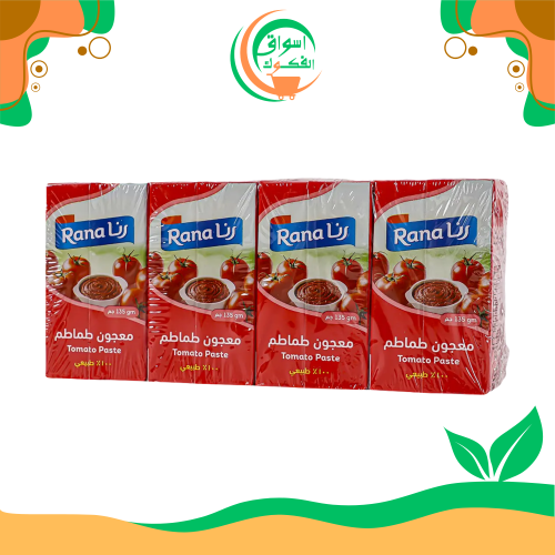 معجون طماطم رنا 8 × 135 جم rana tomato paste