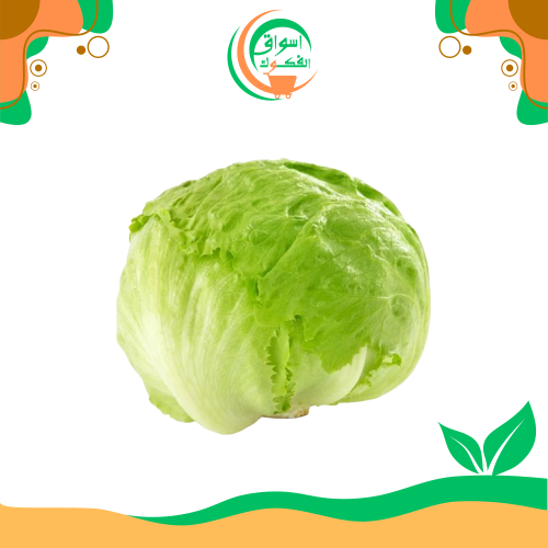 خس آيسبرغ - كيلي - طازج وطبيعي 1 قطعة