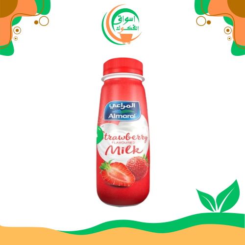 حليب الفراولة من المراعي 225 مل almarai strawberry...