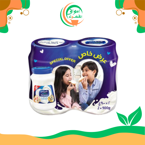 مجموعة جبنة المراعي 900 غرام 2 حبات Almarai Cream