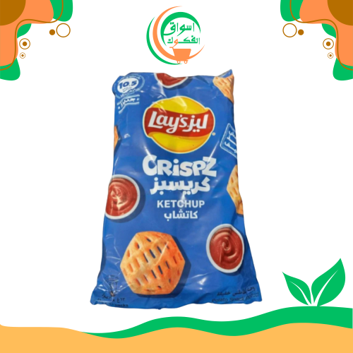كيس ليز كريسبز كاتشب 21*12 جرام Lays