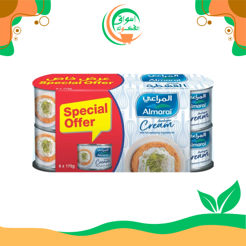 قشطة المراعي طويلة الأجل 170 غرام × 6 قطع