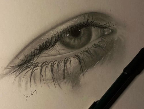 دورة رسم العين للمُبتدئين