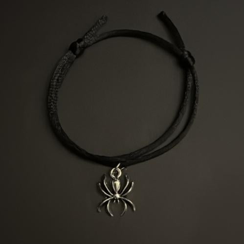 سوارة ساتان - أسود - عنكبوت