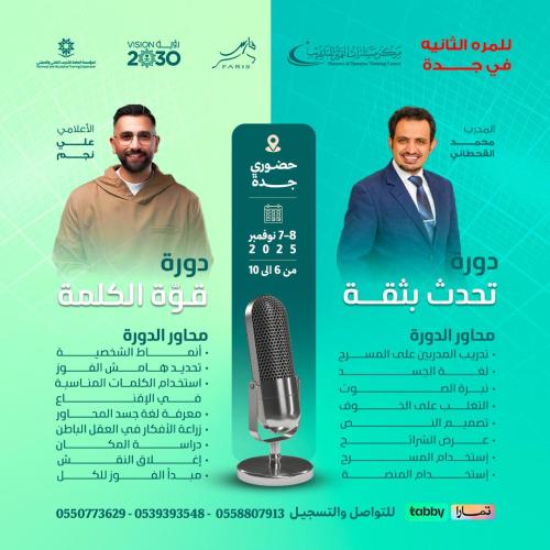 قوة الكلمة & تحدث بثقة