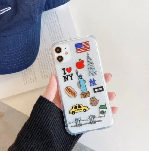 كفرات اشكال ملصقات كفر كوريا وباريس للايفون