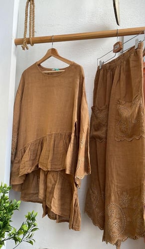 أطقم لينن بجيوب - Blue Closet