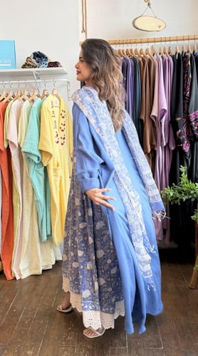 طقم رمضاني بليند - ازرق