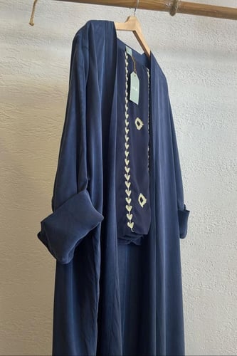عباية كوبرى بطرحة تطريز تولة