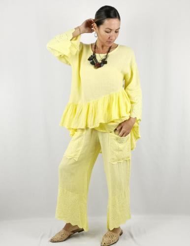 أطقم لينن بجيوب - Blue Closet