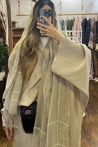 عباية لينن - بيج