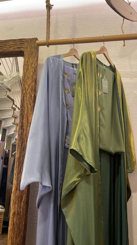 عباية شايني اطرحة تطريز هندسي تراثي