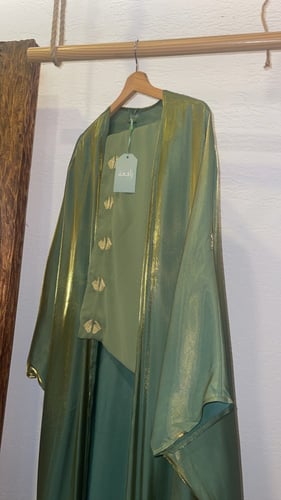 عباية شايني اطرحة تطريز هندسي تراثي