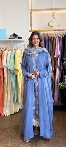 طقم رمضاني بليند - ازرق